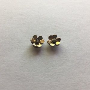 🌼 Bronze Flower Earrings | Never Worn Before 🌼